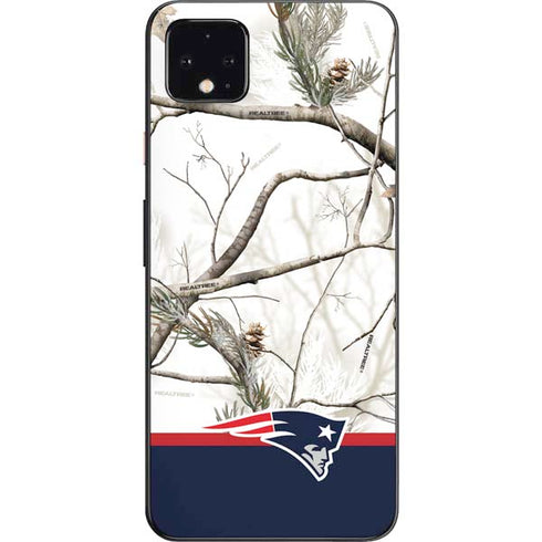 NFL Realtree Camo New England Patriots Google Pixel 4 XL Skin